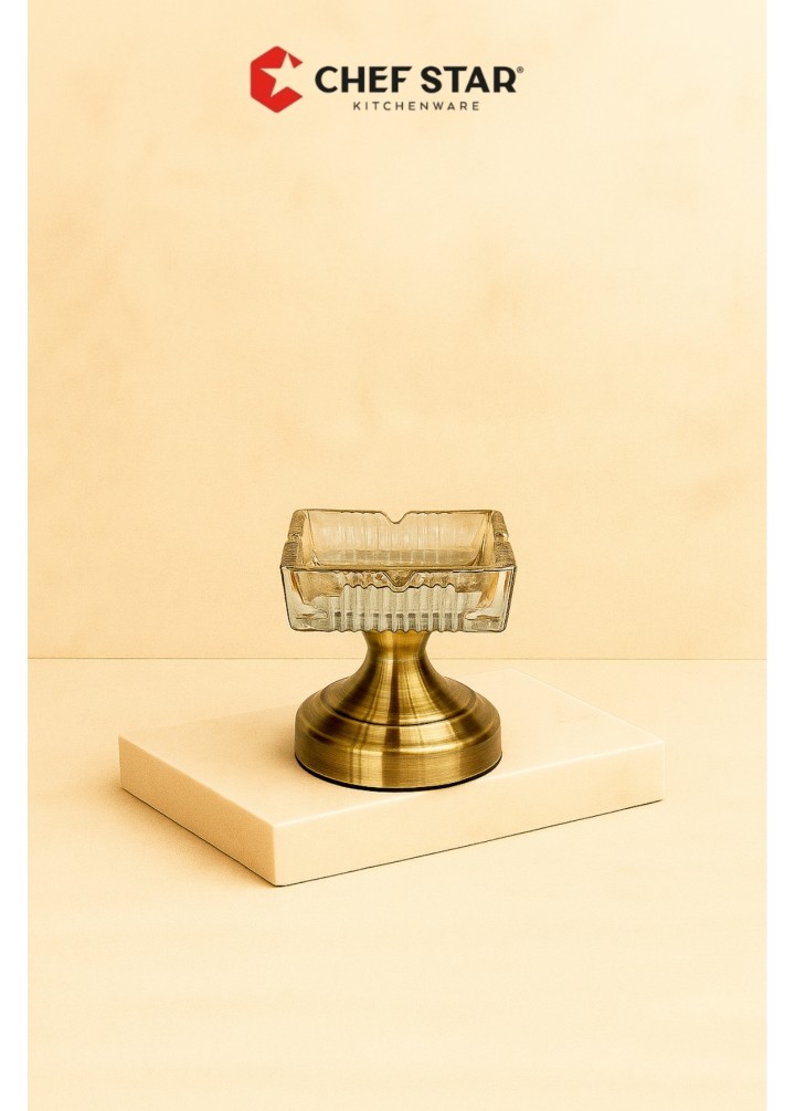 AYAKLI KARE CAM KÜLLÜK