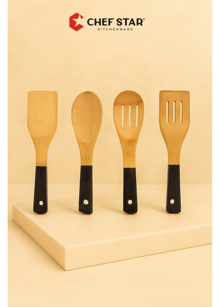 BAMBU 4 LÜ SET SERVİS SETİ