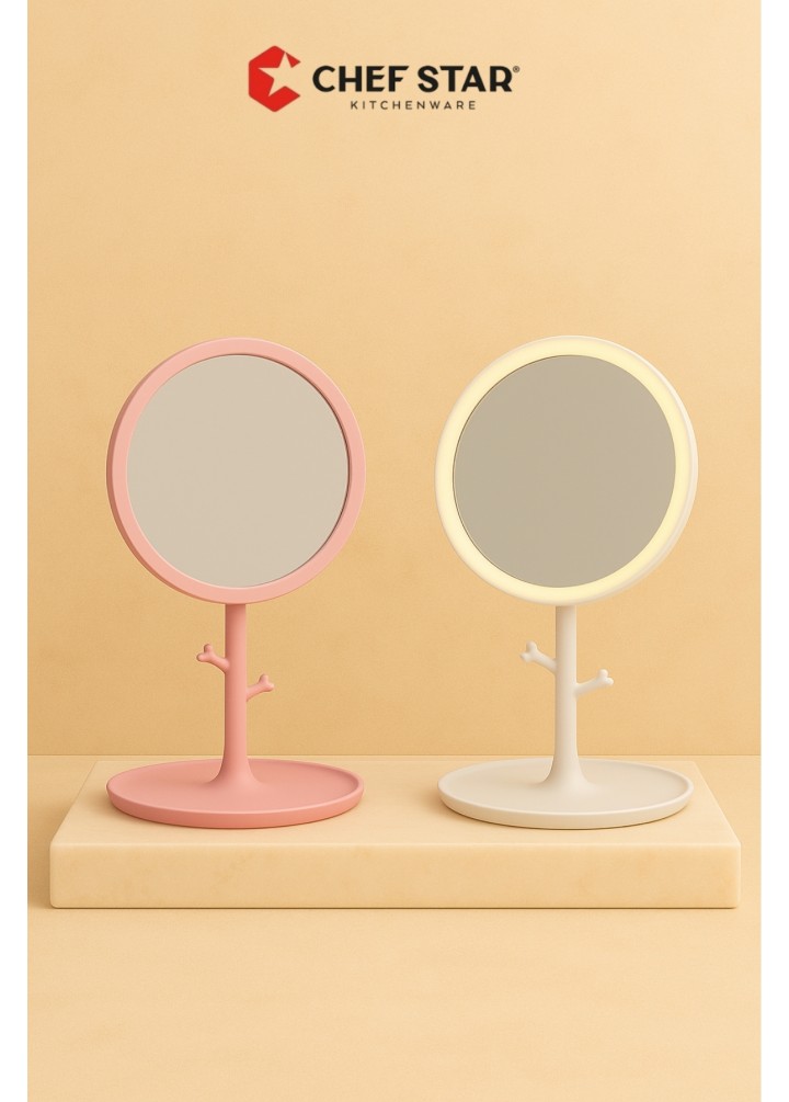 YUVARLAK LED'Lİ AYNA