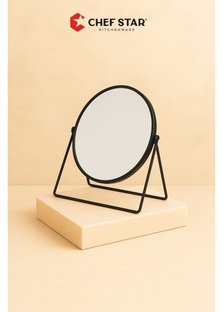 METAL ÇERÇEVELİ YUVARLAK AYAKLI AYNA