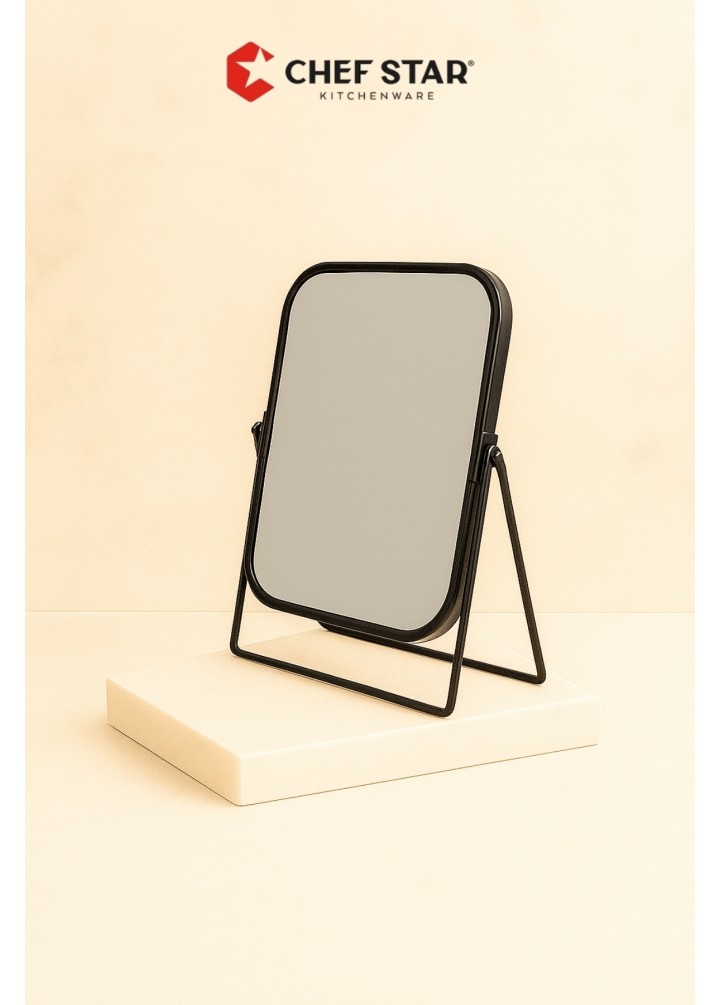 METAL ÇERÇEVELİ DİKDÖRTGEN AYAKLI AYNA