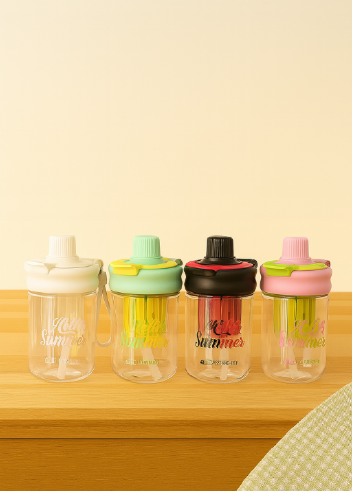 FİLTRELİ ŞEFFAF SULUK 600 ML